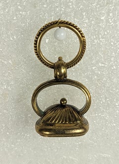 Antique Victorian Carnelian Fob
