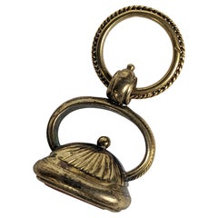 Antique Victorian Carnelian Fob