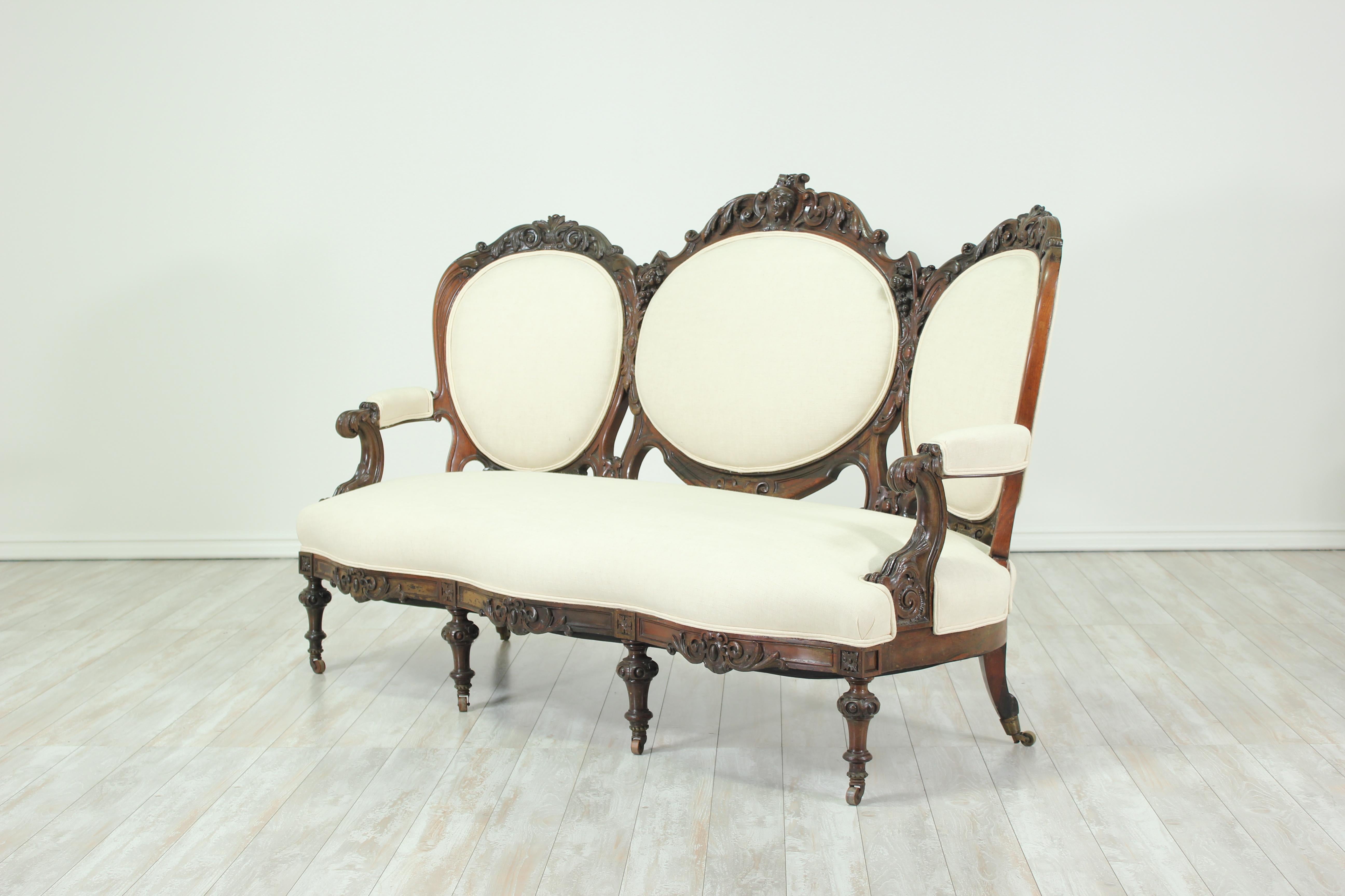 antique victorian sofa