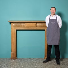 Antique Victorian Carved Oak Fire Surround