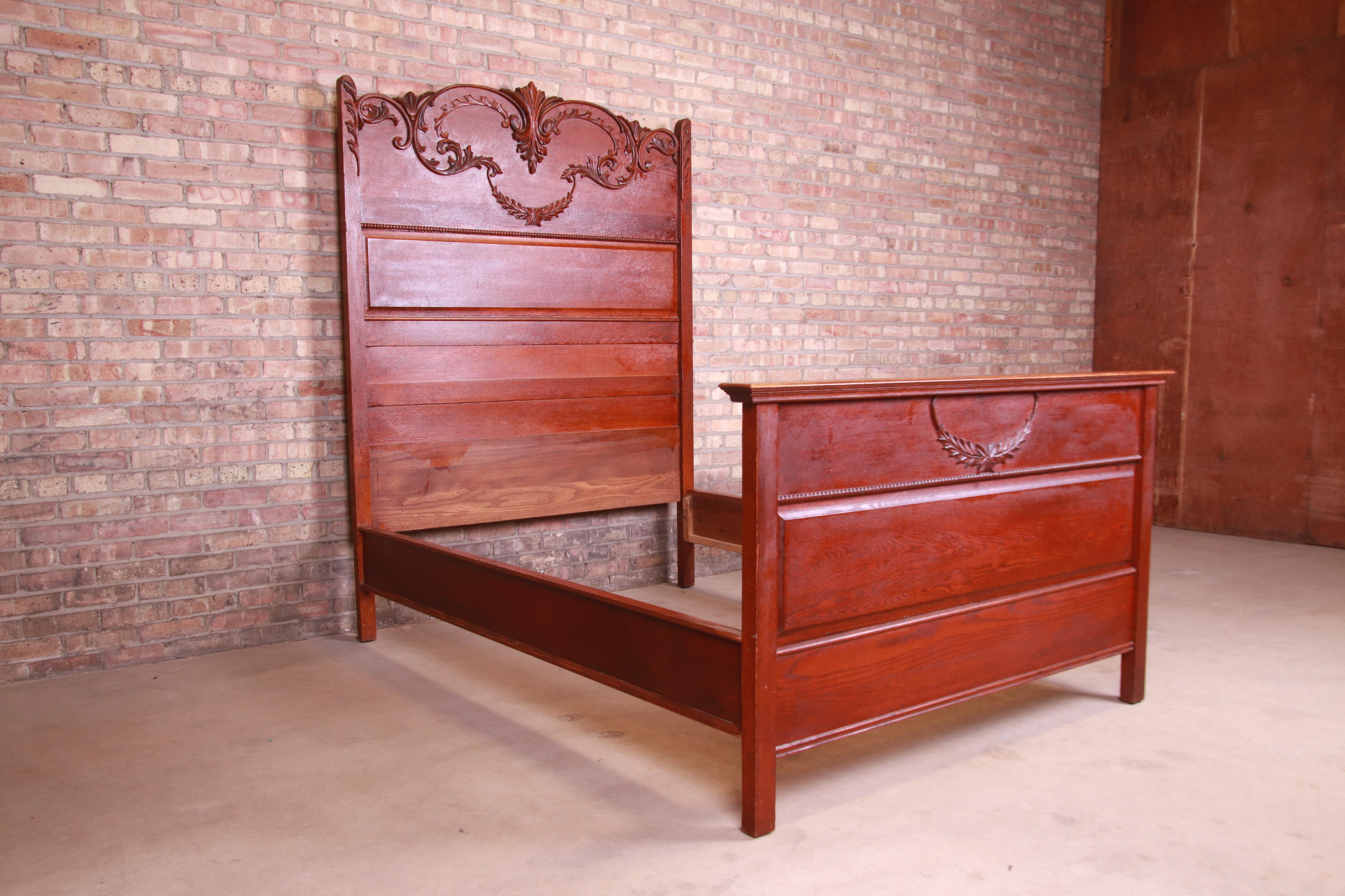 victorian antique bed