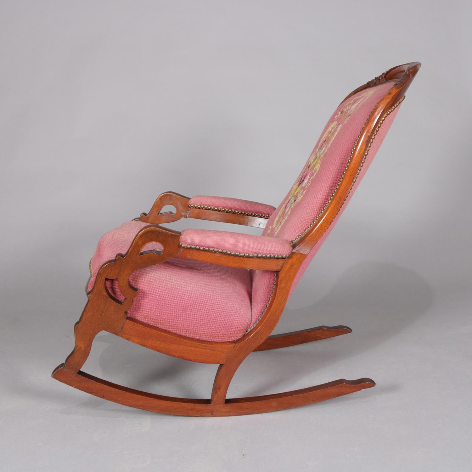 antique victorian rocking chair