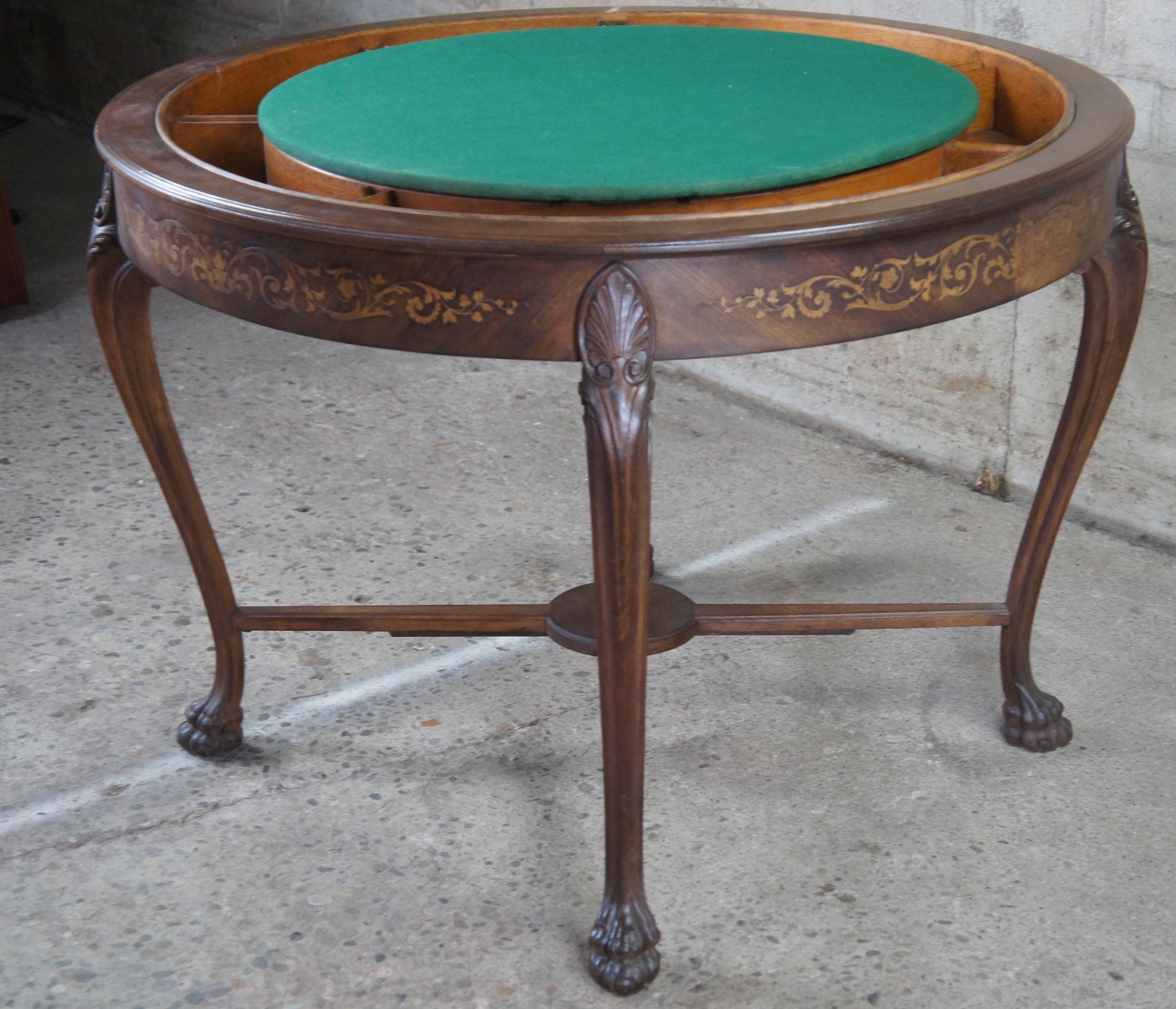 victorian spear poker table