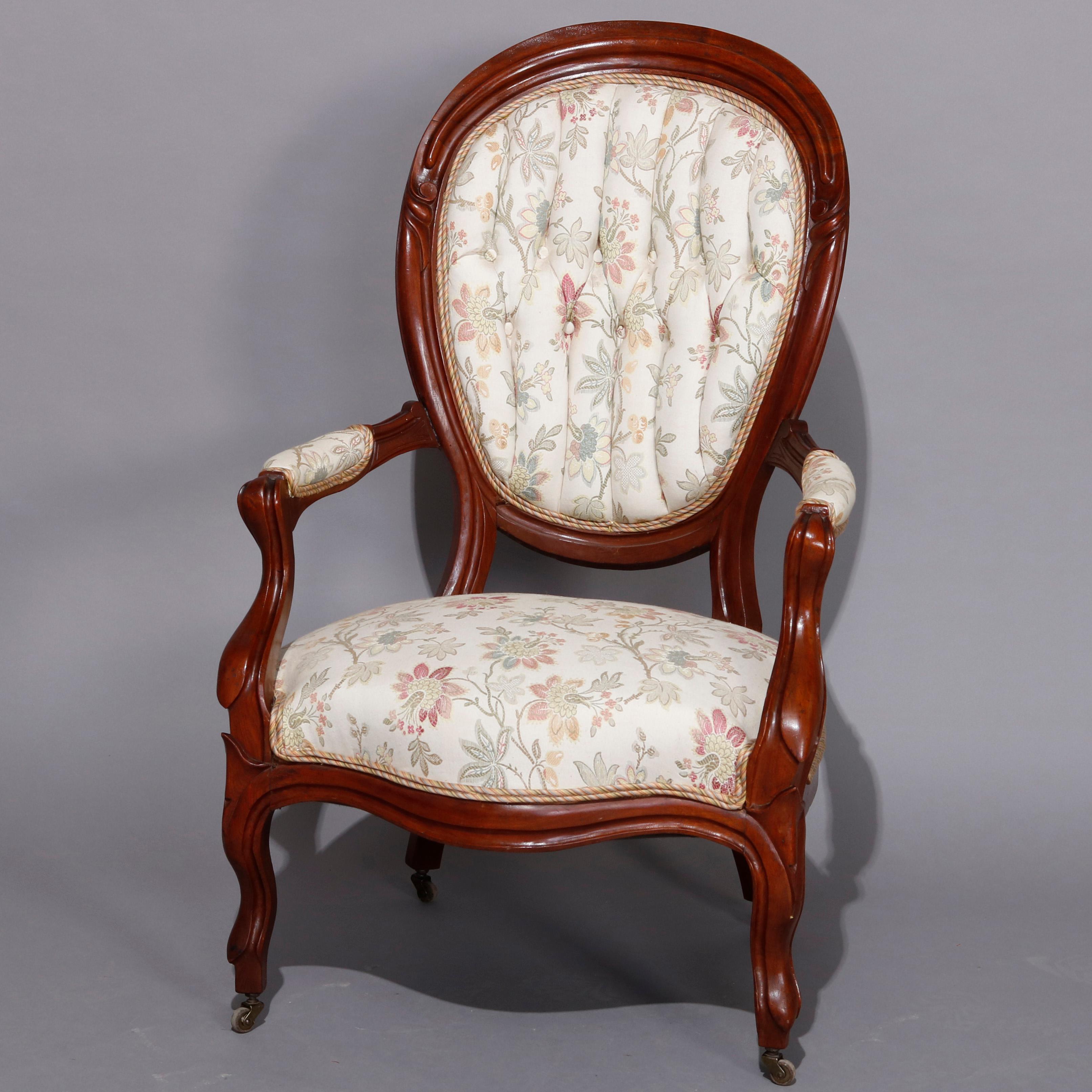 victorian parlor chair