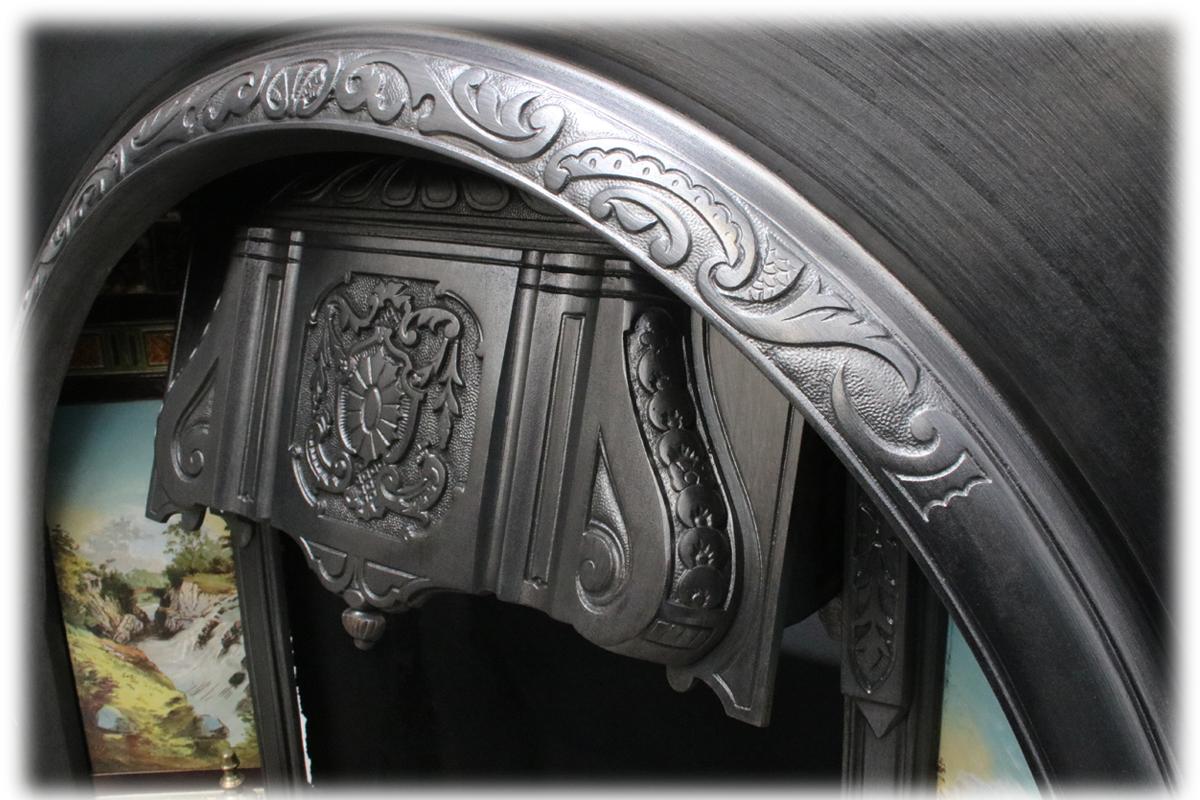 antique victorian fireplace