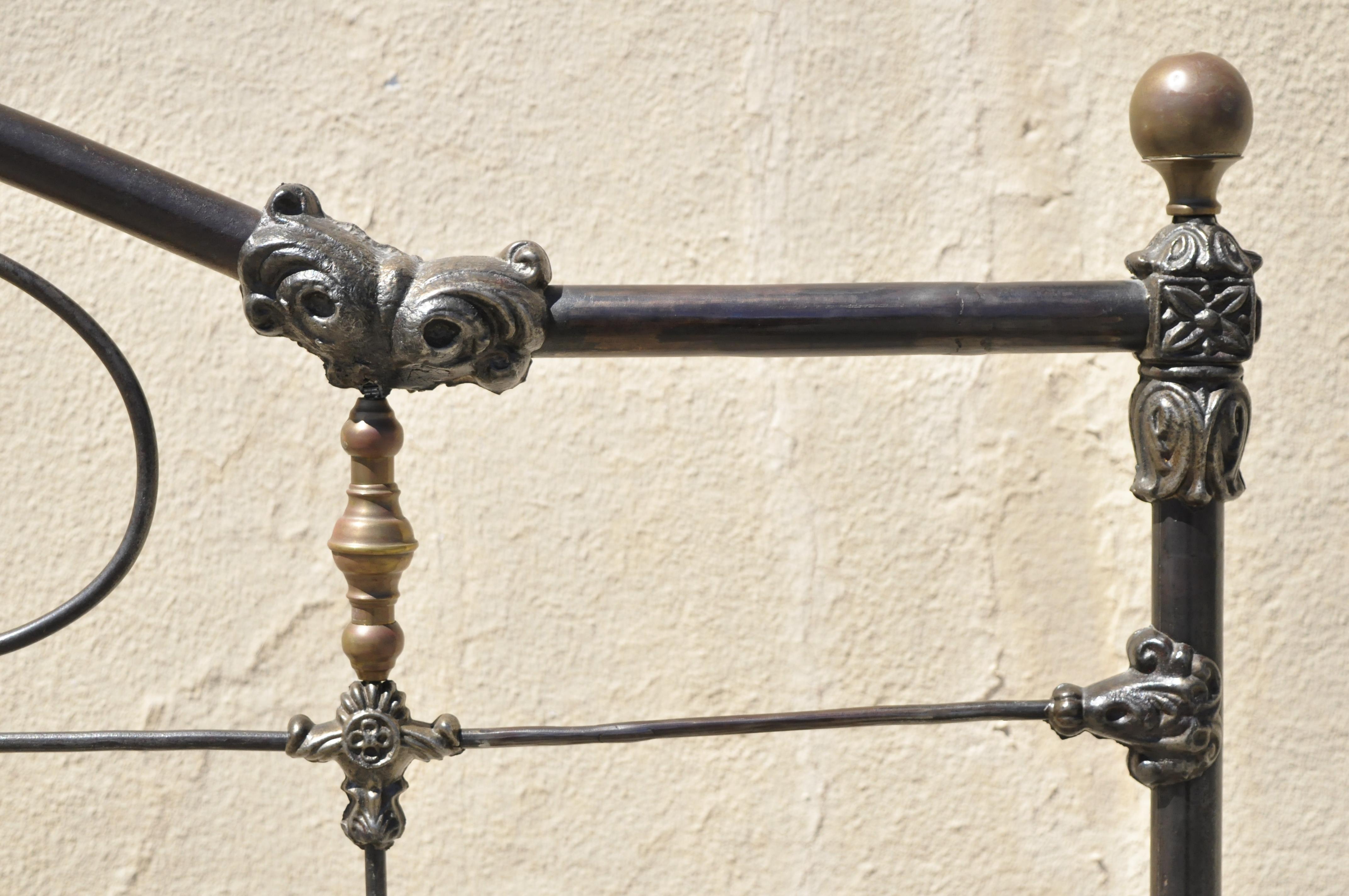 iron bed finials
