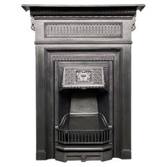 Antique Victorian Cast Iron Combination Fireplace