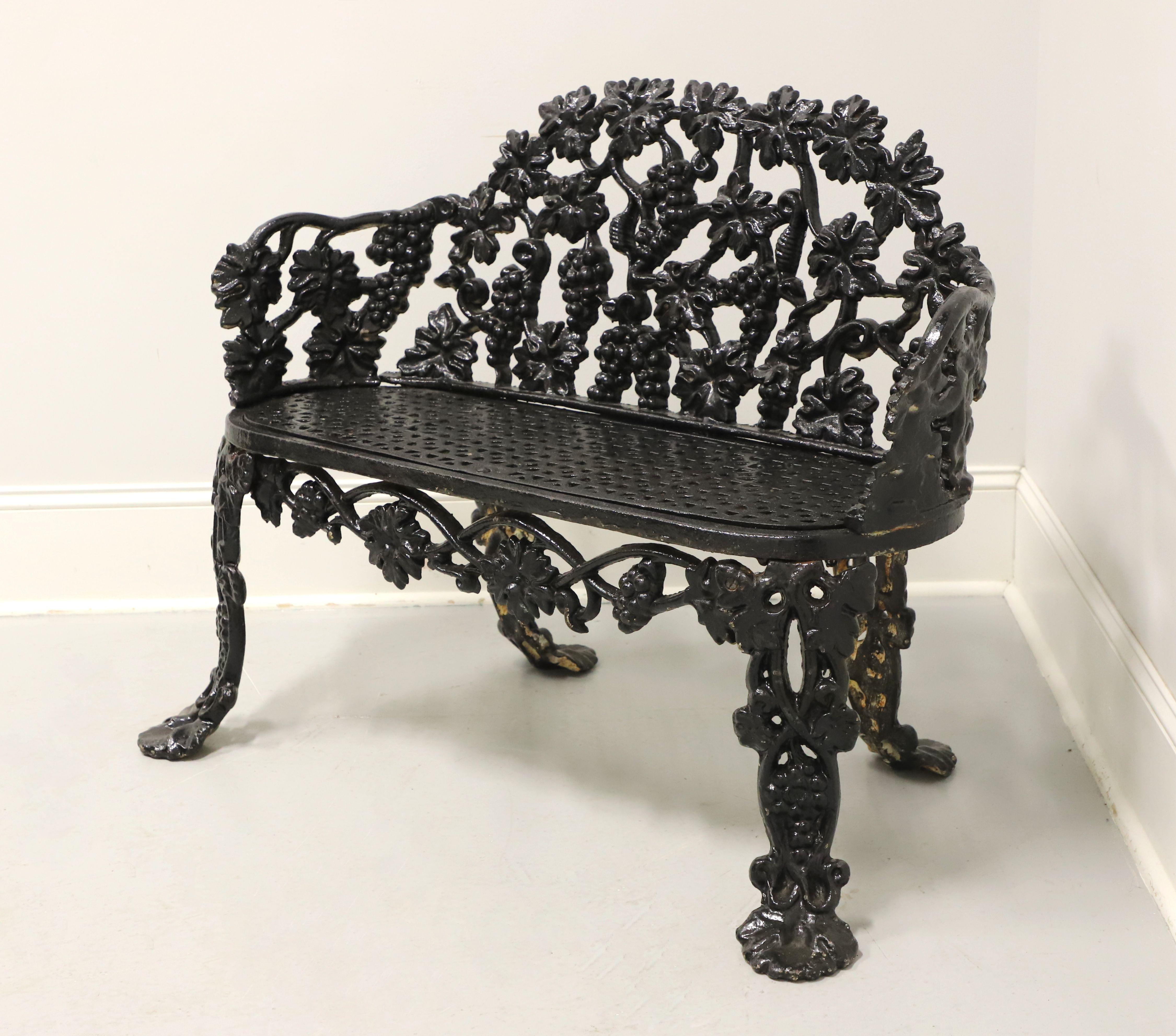 cast iron garden chairs and table