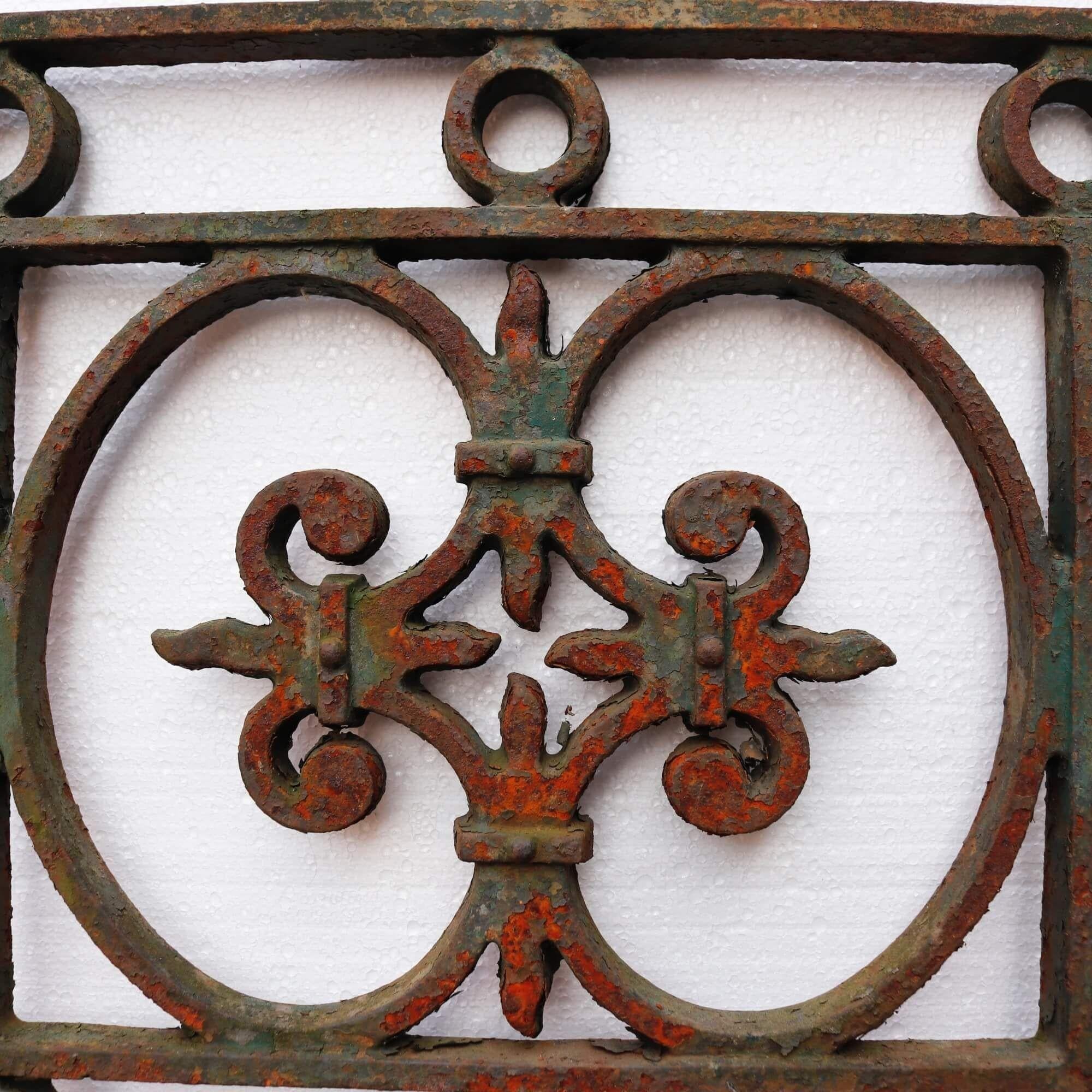 victorian cast iron gate