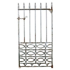 Antique Victorian Cast Iron Pedestrian Gate