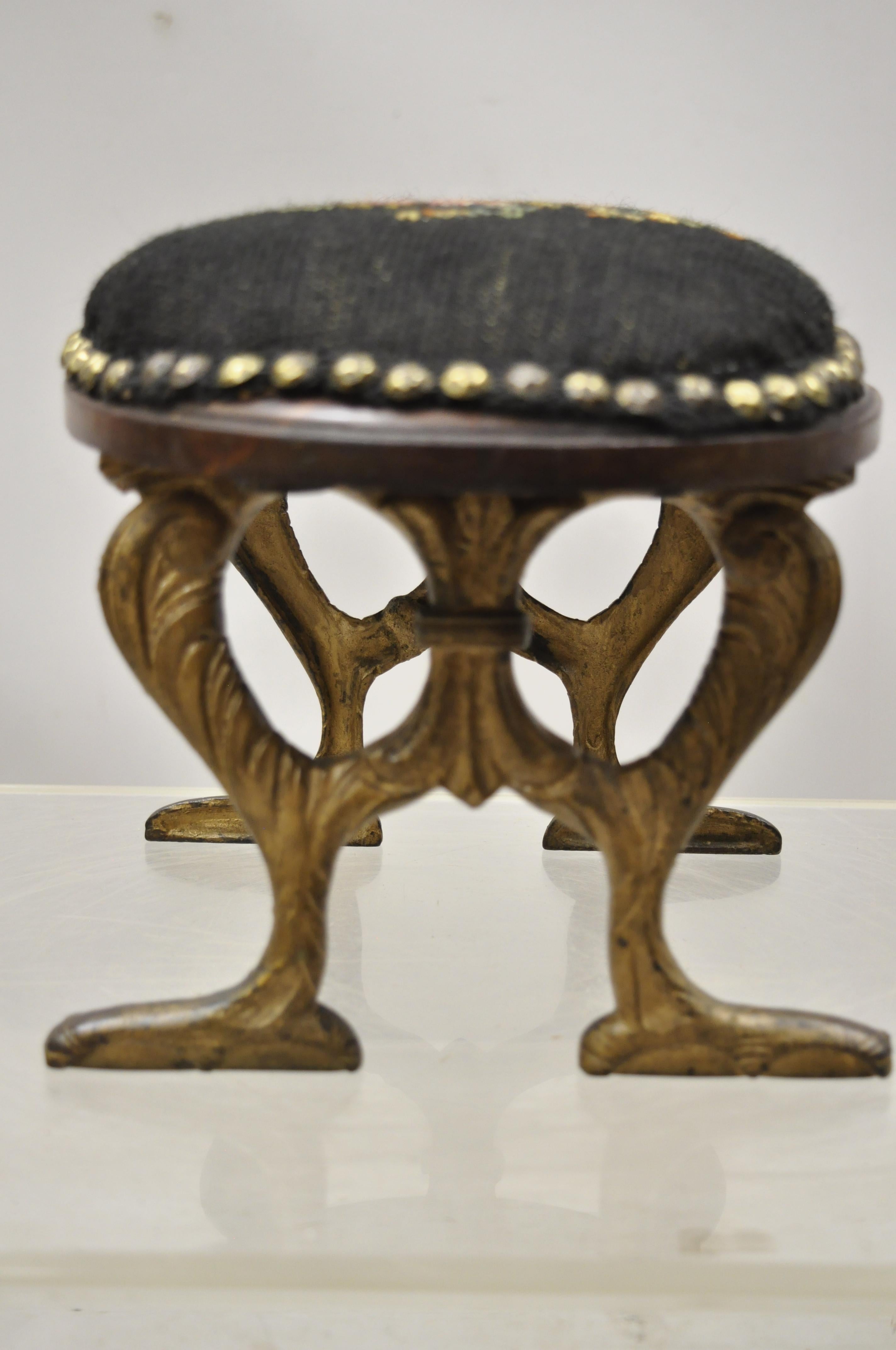 cast iron mini stool