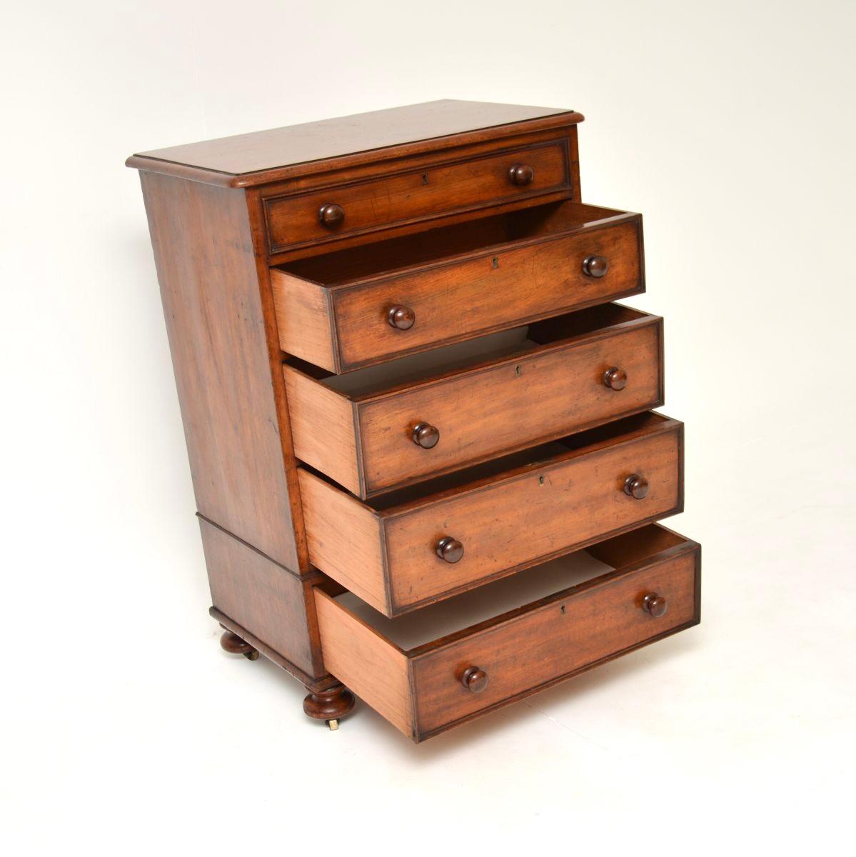 British Antique Victorian Chest of Drawers For Sale