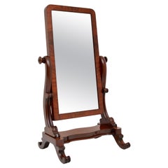 Antique Victorian Cheval Mirror