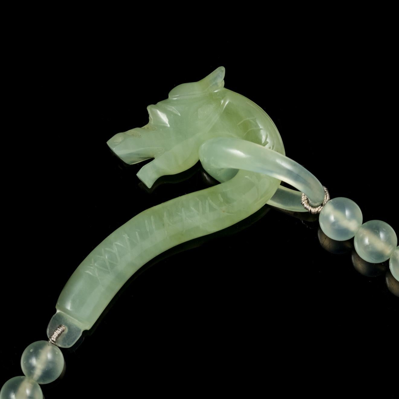 dragon clasp necklace