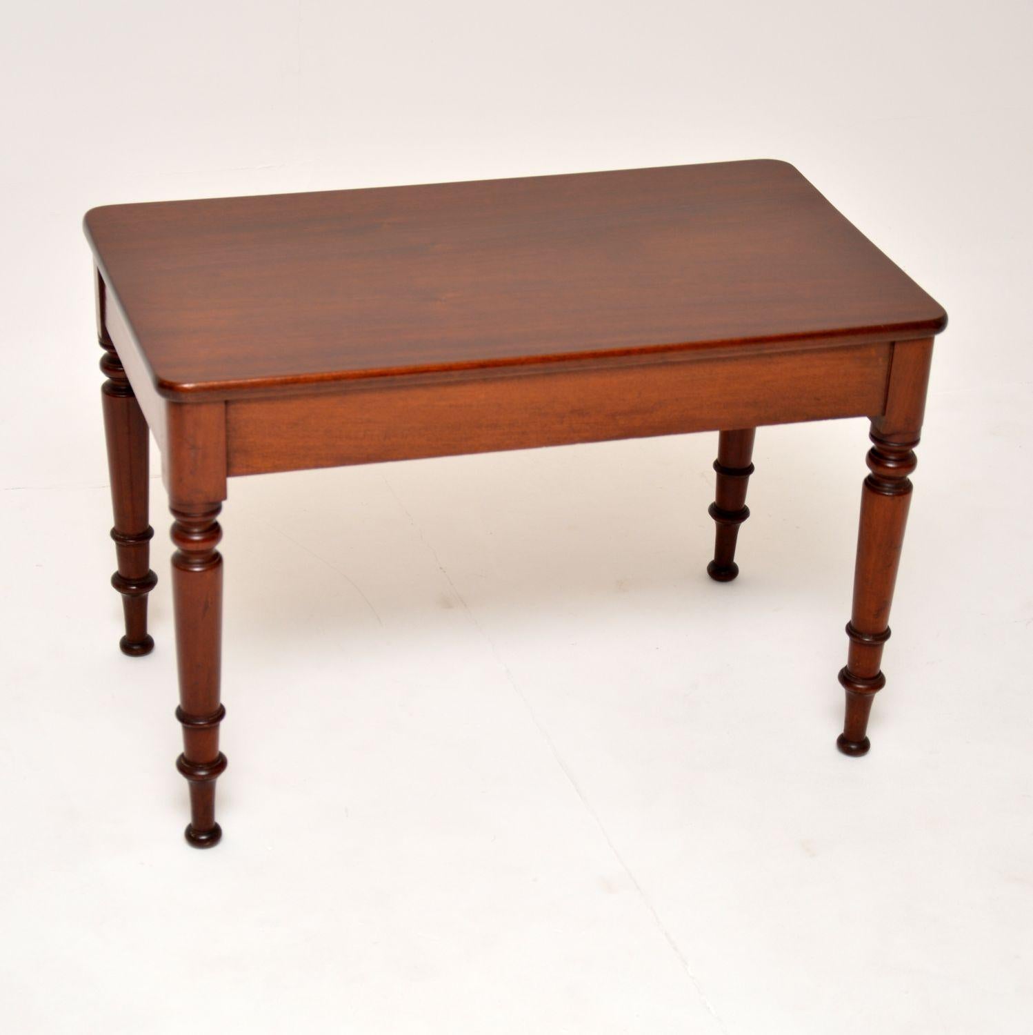 Antique Victorian Coffee Table / Stool For Sale at 1stDibs victorian