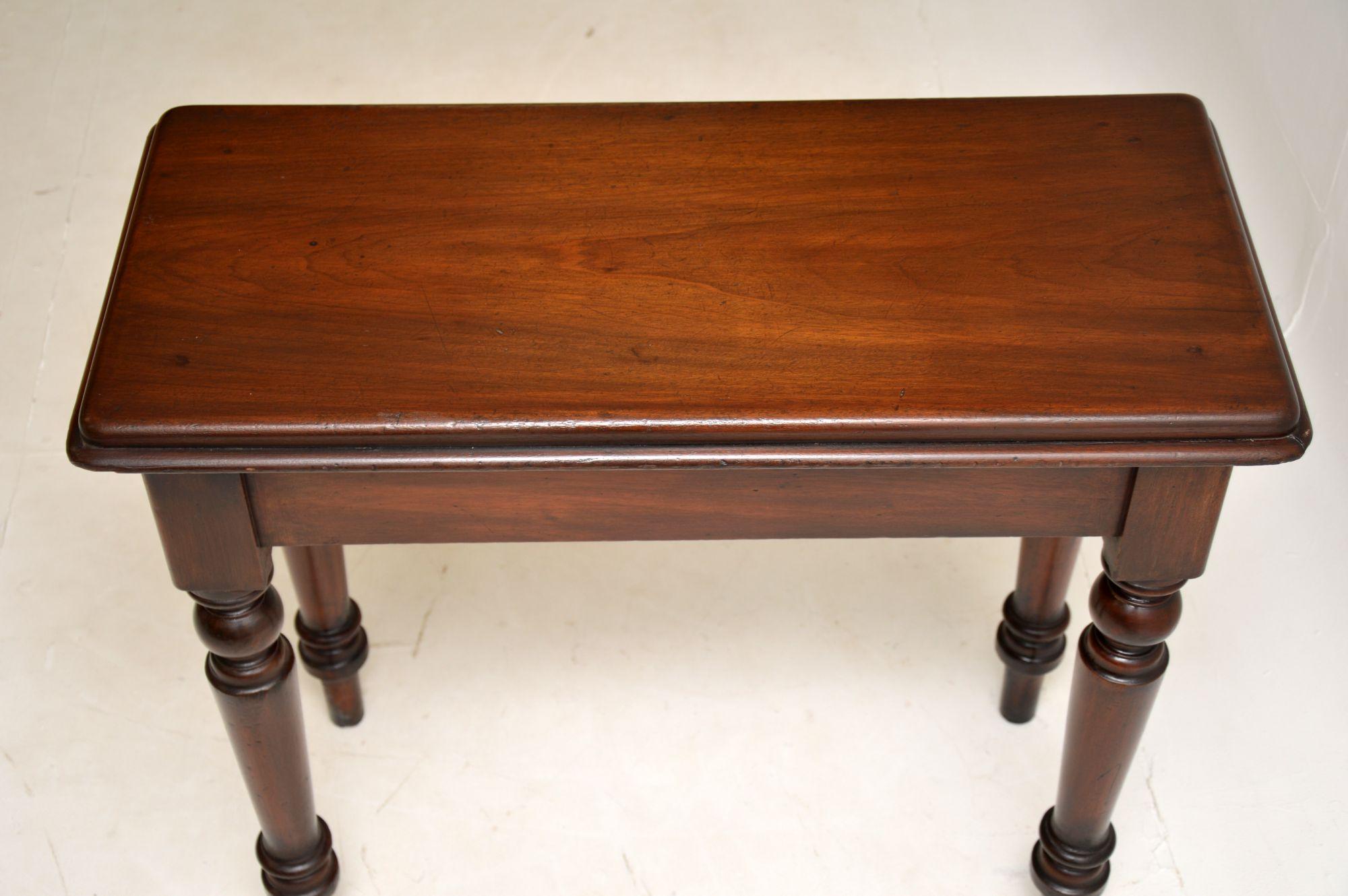 Antique Victorian Console / Side Table 1