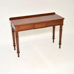 Antique Victorian Console Table