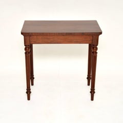Antique Victorian Console Table