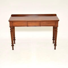 Antique Victorian Console Table