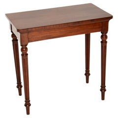 Antique Victorian Console Table