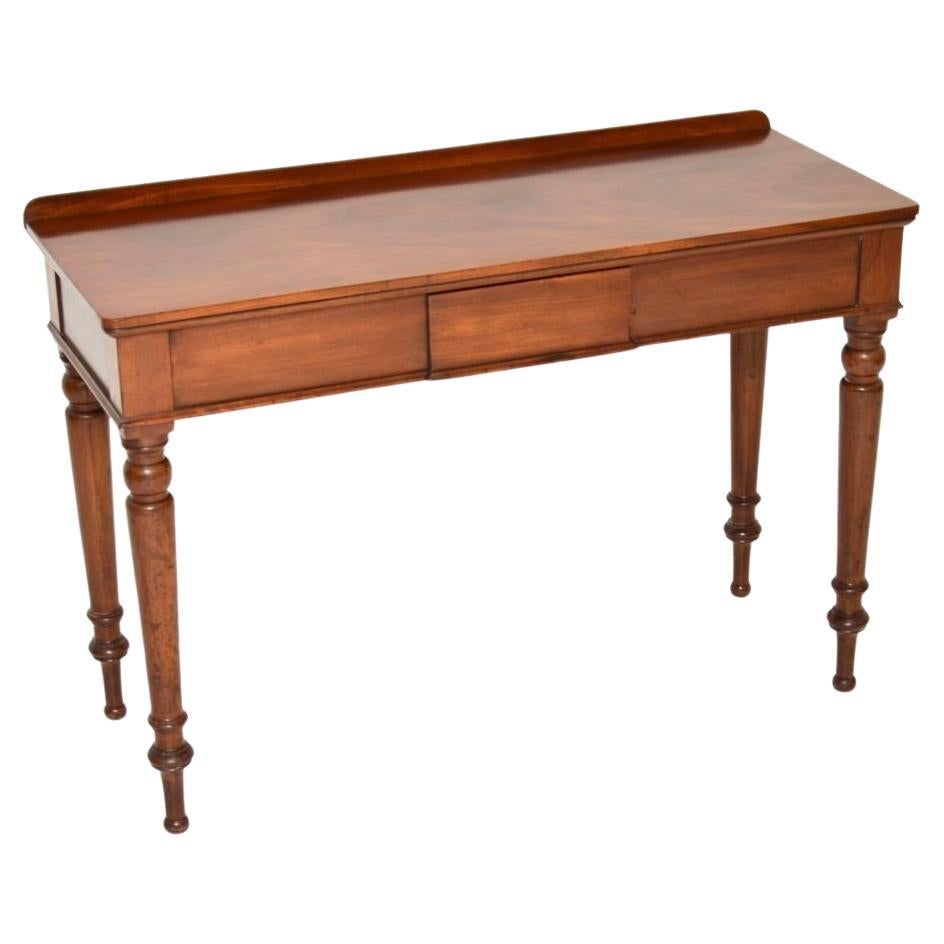 Antique Victorian Console Table For Sale