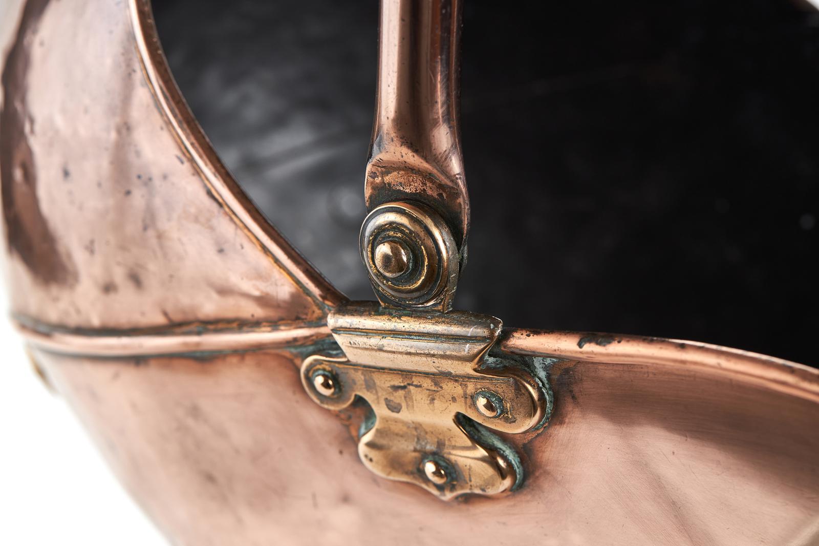 Antique casque victorien en cuivre Bon état - En vente à Ipswich, GB