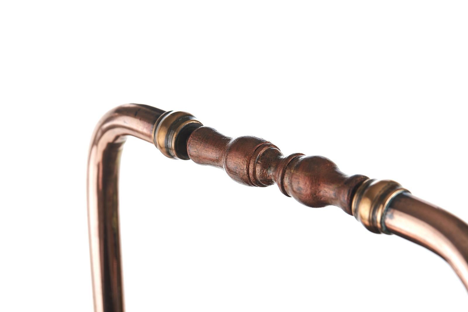 XIXe siècle Antique casque victorien en cuivre en vente