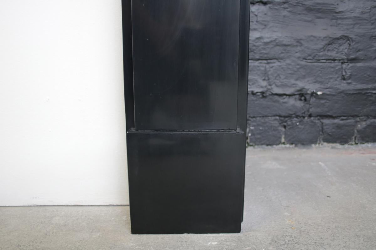 Antique Victorian Corbeled Slate Surround 1