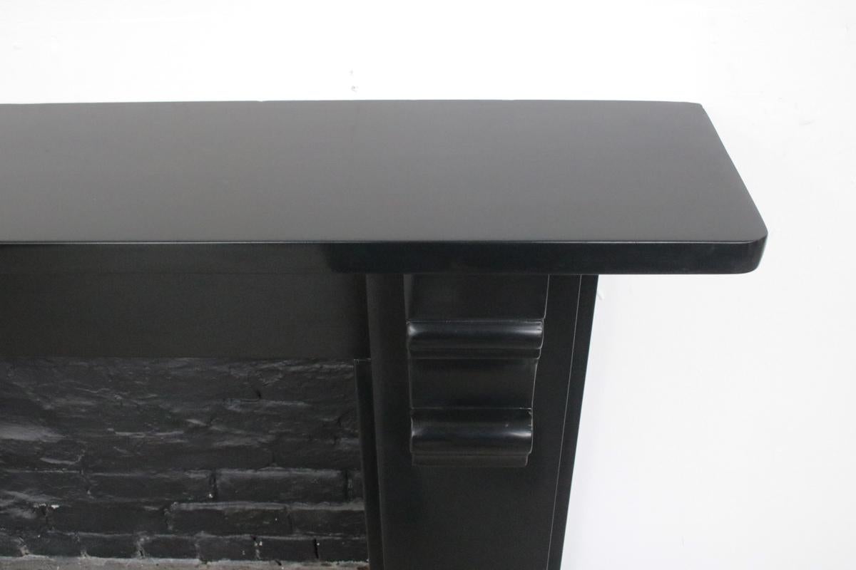 Antique Victorian Corbeled Slate Surround 3