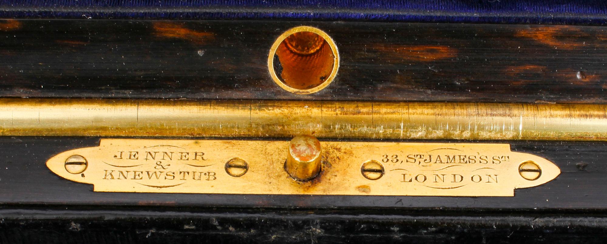 Victorian Coromandel Brass Banded Jewellery and Dressing Box, 1873, 19th Century 3