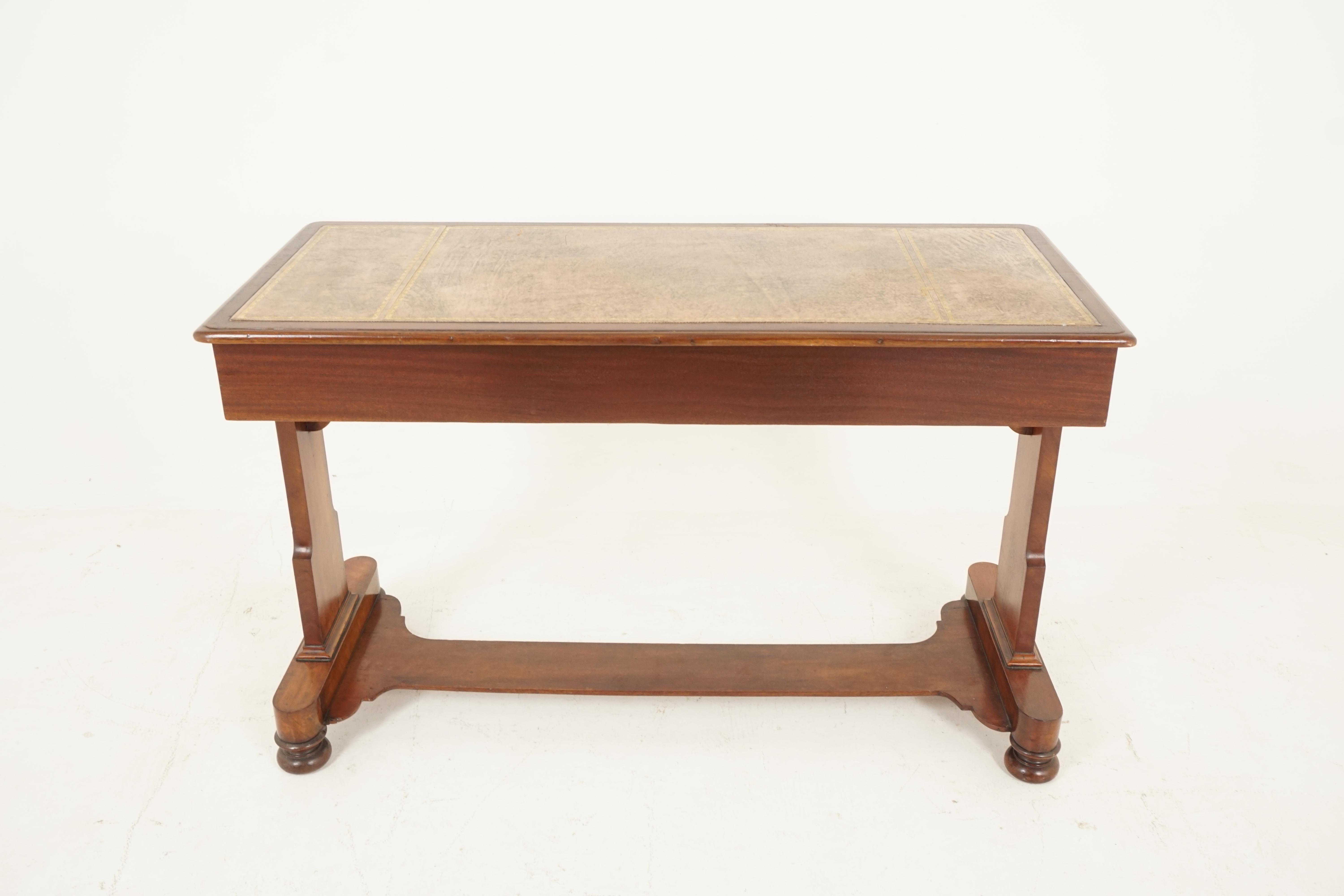 Antique Victorian Desk, Walnut Writing Table, Scotland 1830, B2487 4