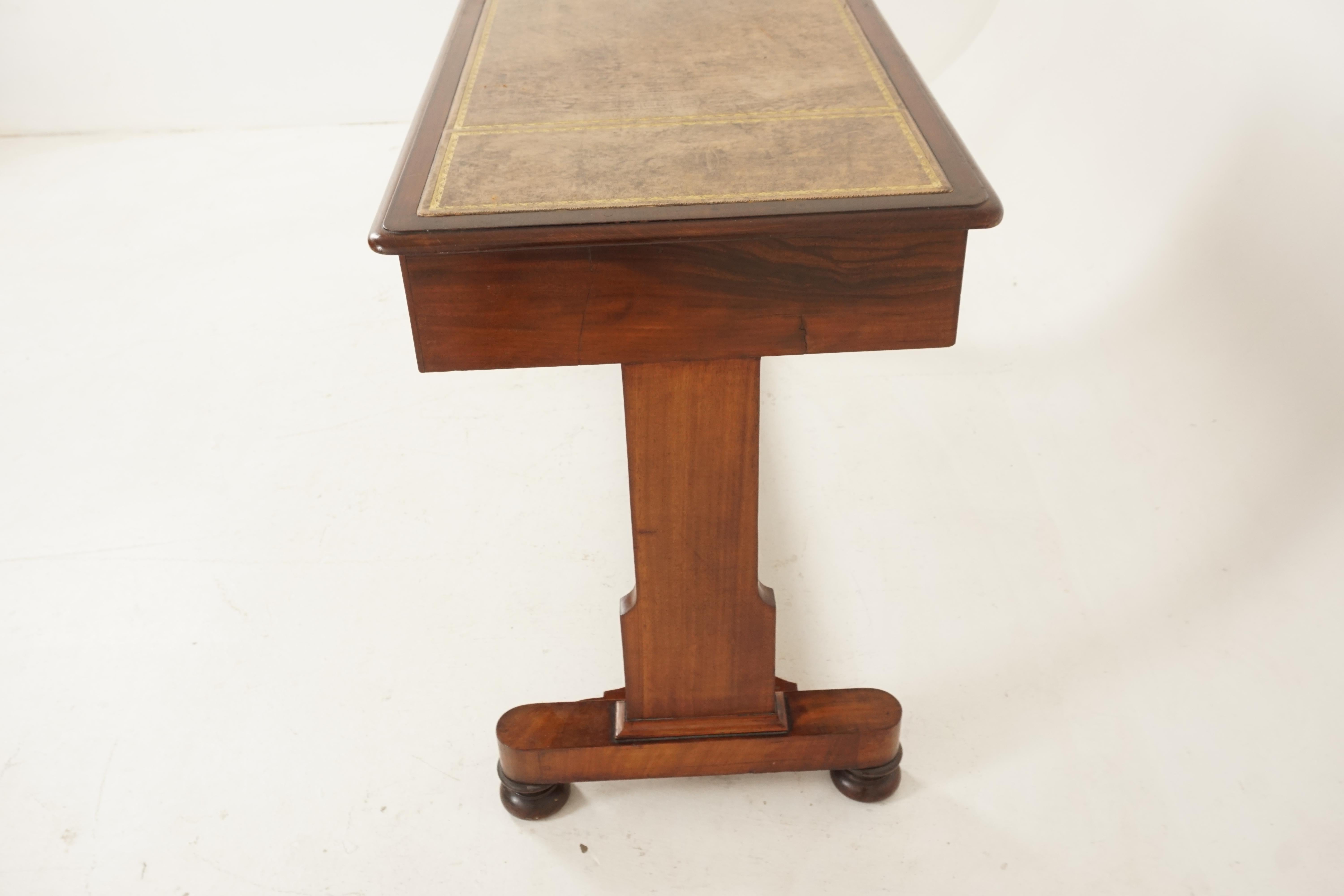 Antique Victorian Desk, Walnut Writing Table, Scotland 1830, B2487 2