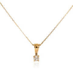 Antique Victorian Diamond 18ct Gold Necklace