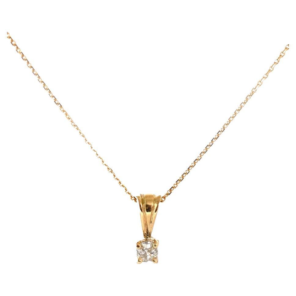 Antique Victorian Diamond 18ct Gold Necklace