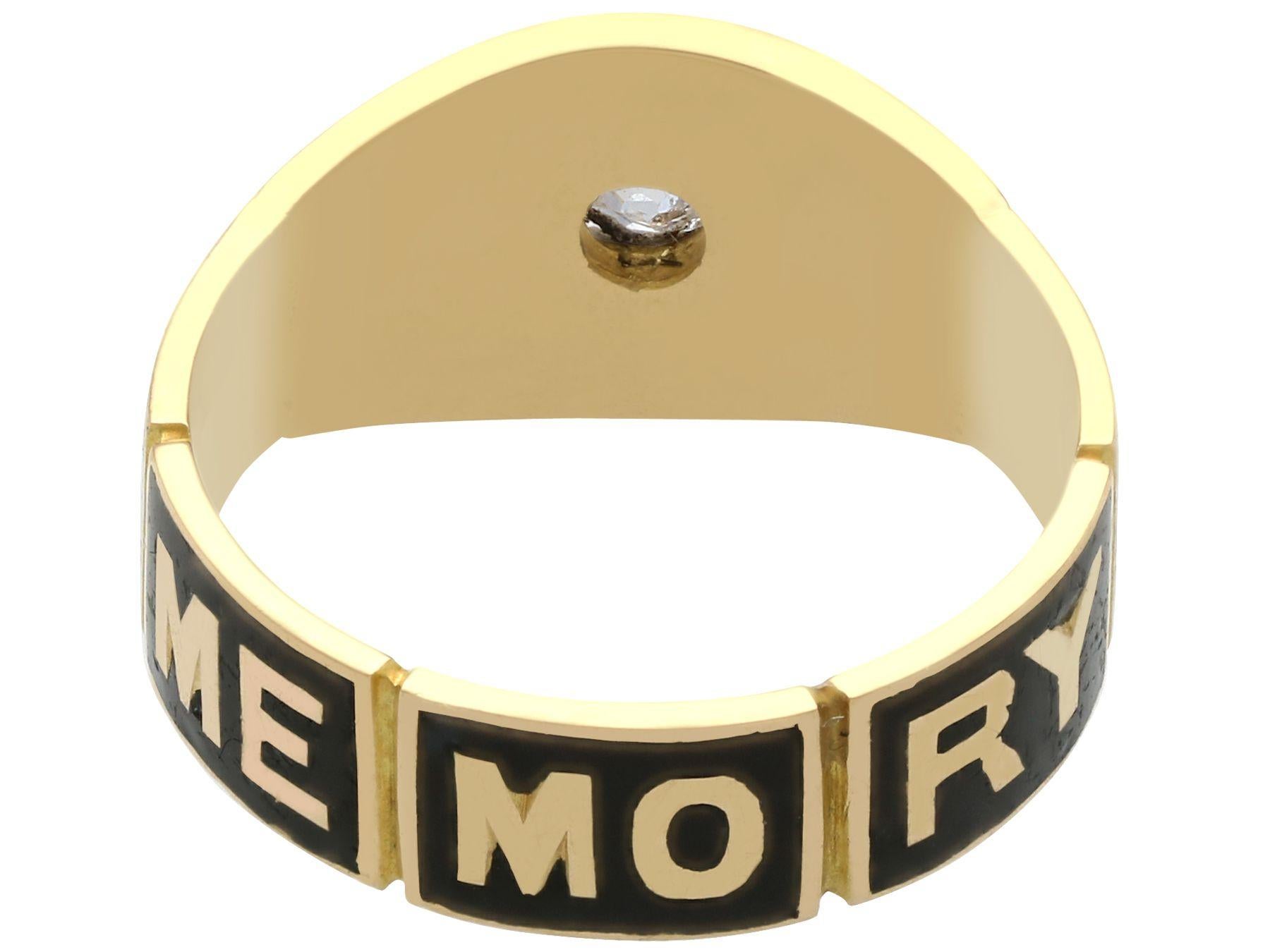 victorian mourning rings sale