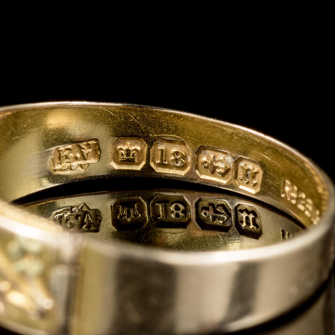 Women's Antique Victorian Diamond Heart Ring Darling Locket Dated 1894