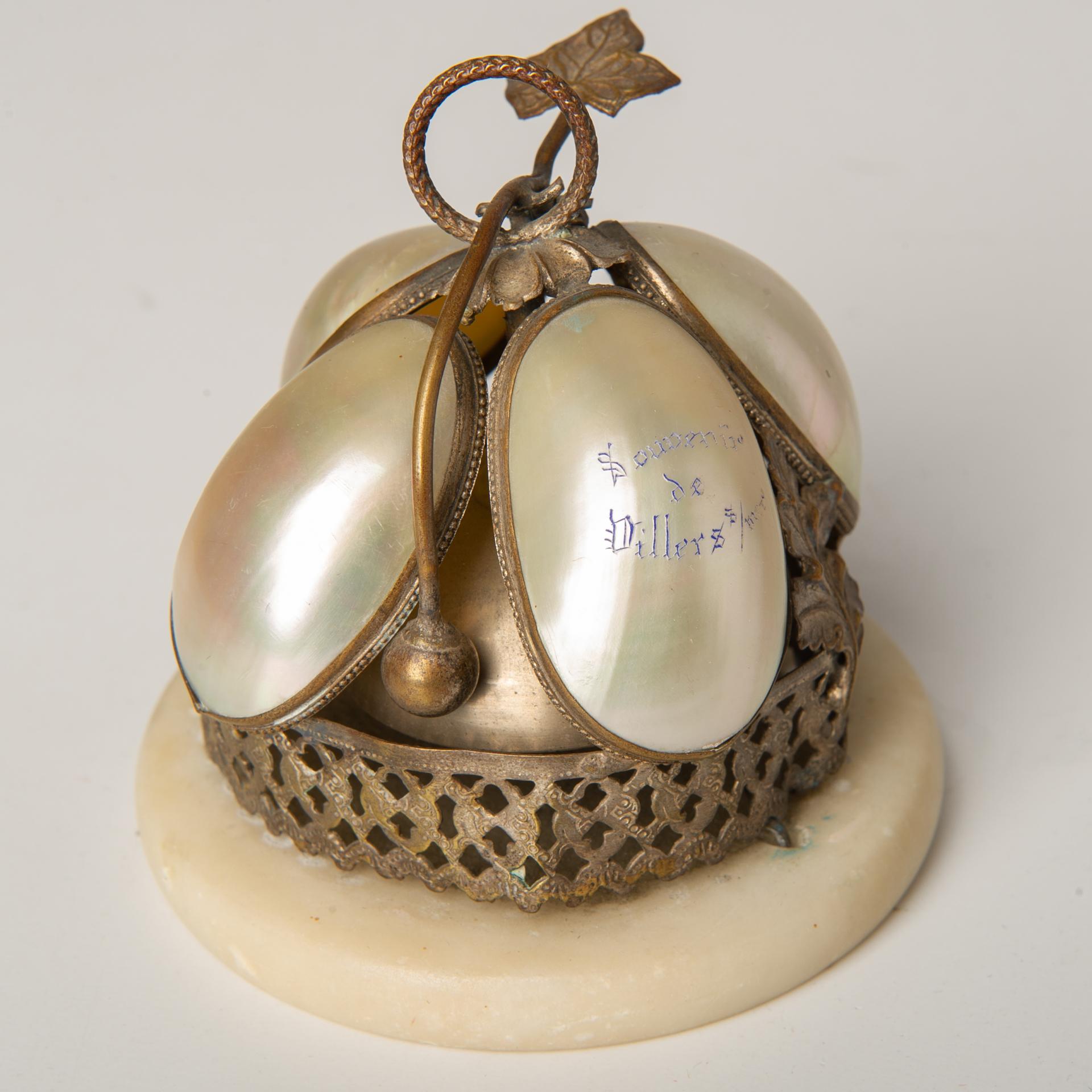 French Antique Victorian Dinner Bell For Sale