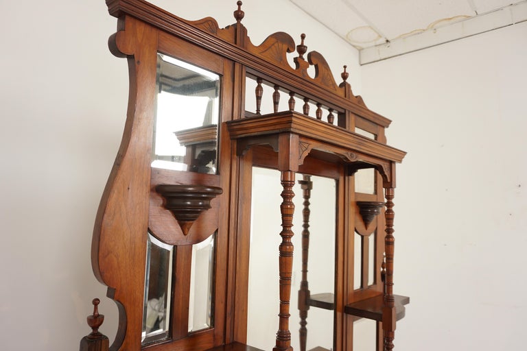 Antique Victorian Display Parlor Curio Scotland 1880