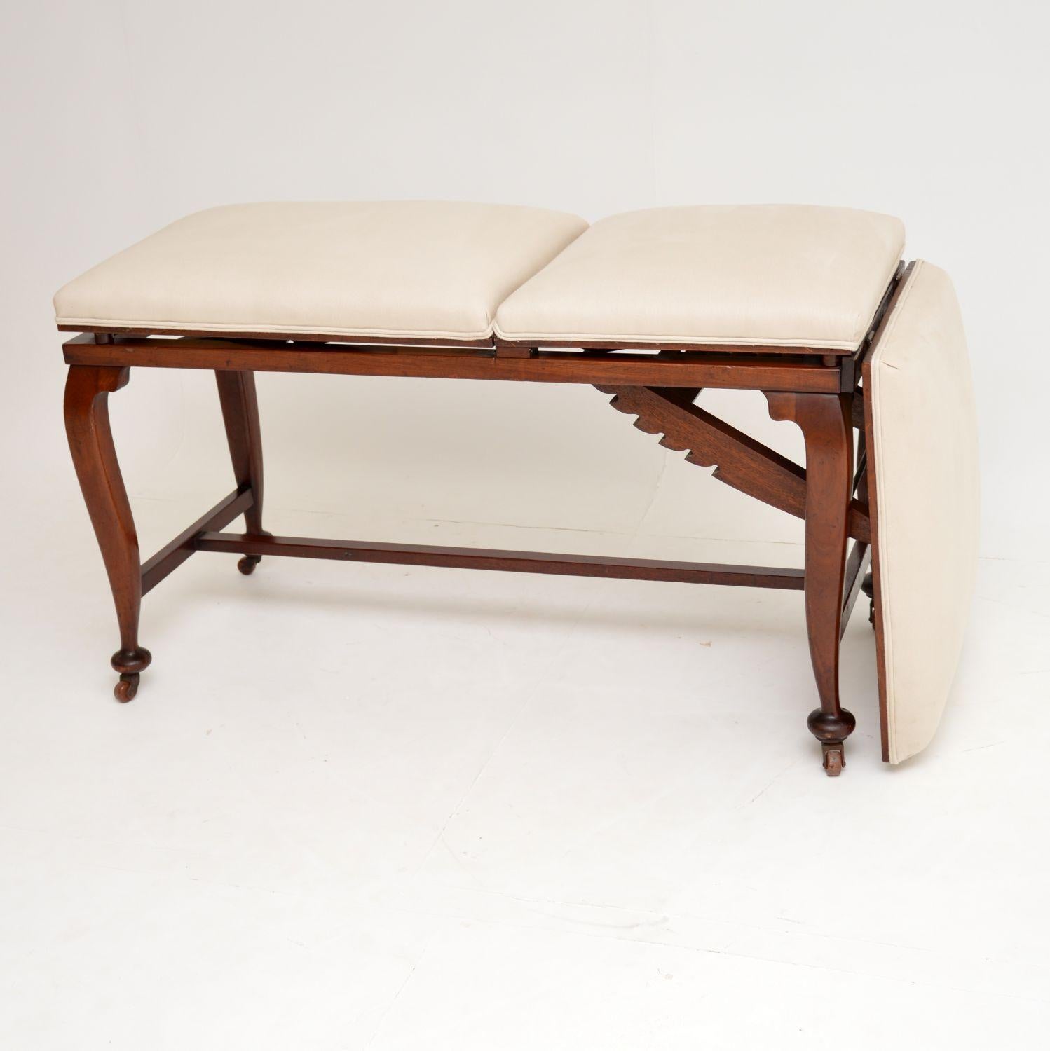 Antique Victorian Doctors Bed / Chaise Longue 5