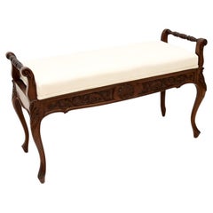 Antique Victorian Duet Piano Stool / Bench