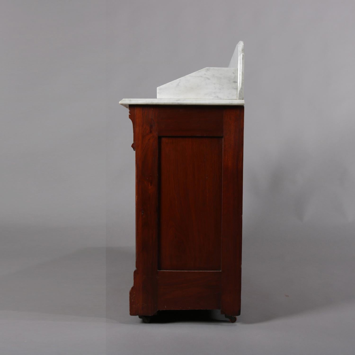 eastlake marble top washstand