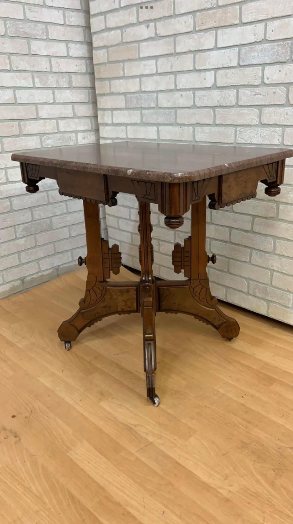 victorian accent table