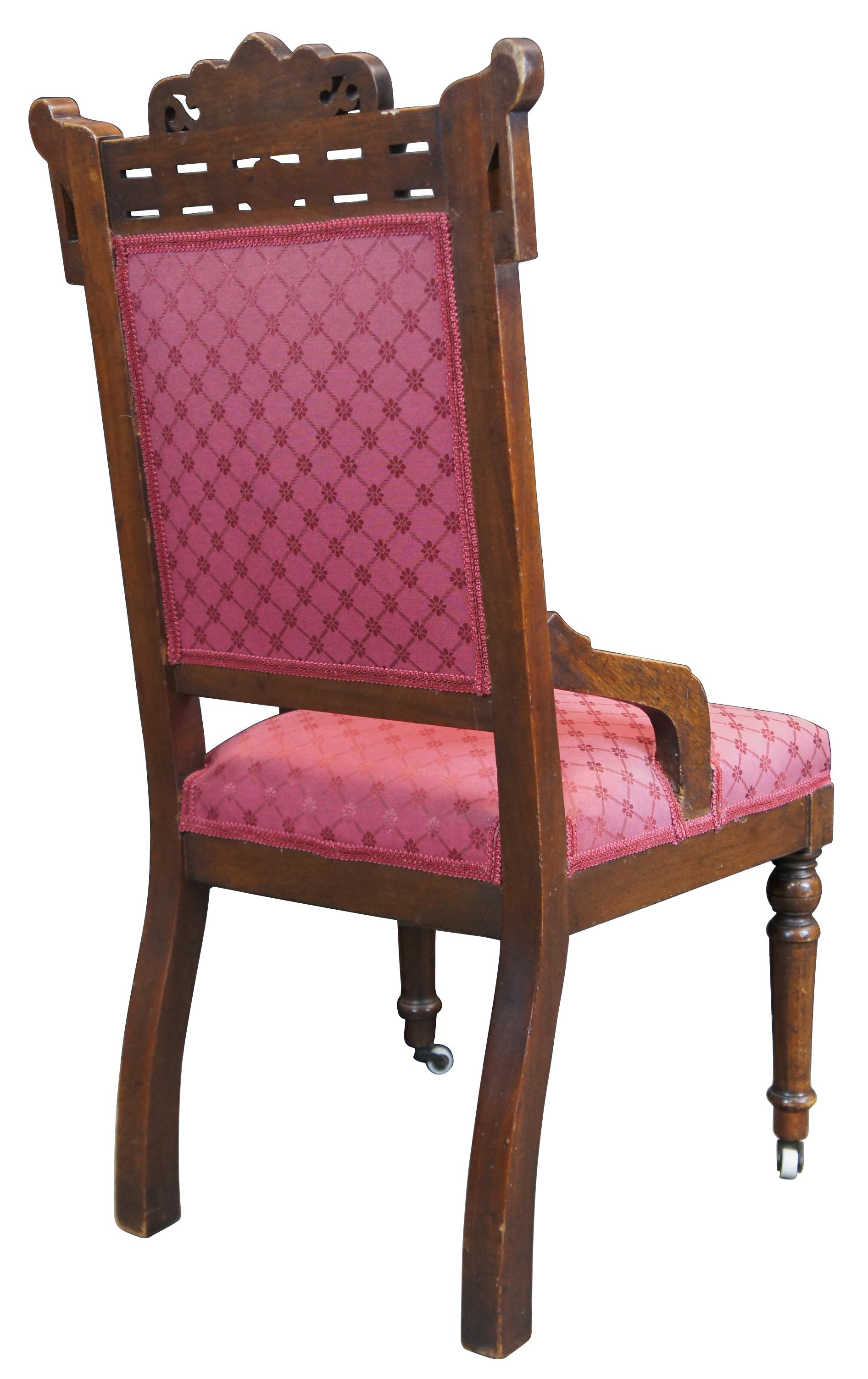victorian accent chair