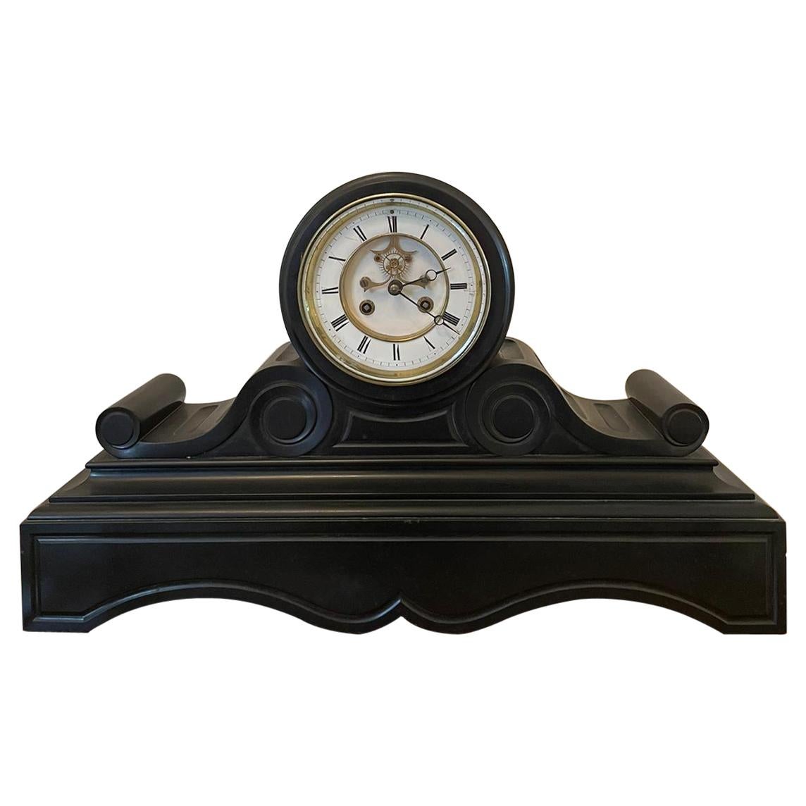 Antique Victorian Eight Day Marble Clock