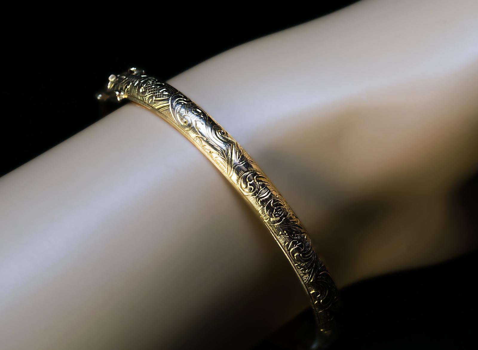 victorian bangle bracelet