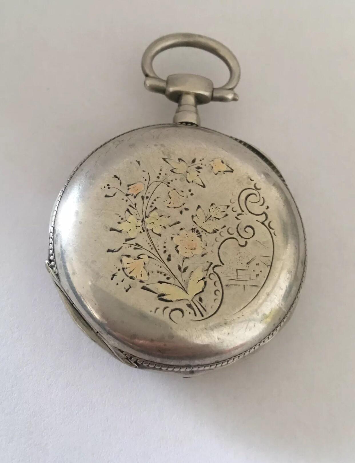 Antique Beautiful Enamel Inlaid Key-wind Pocket Watch.


This antique stunning enamel inlaid dial pocket watch is in good working order and is ticking well. Visible chipped on the dial as shown on the photo