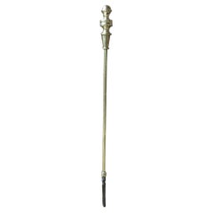 Antique Victorian English Fire Poker, 19th C.