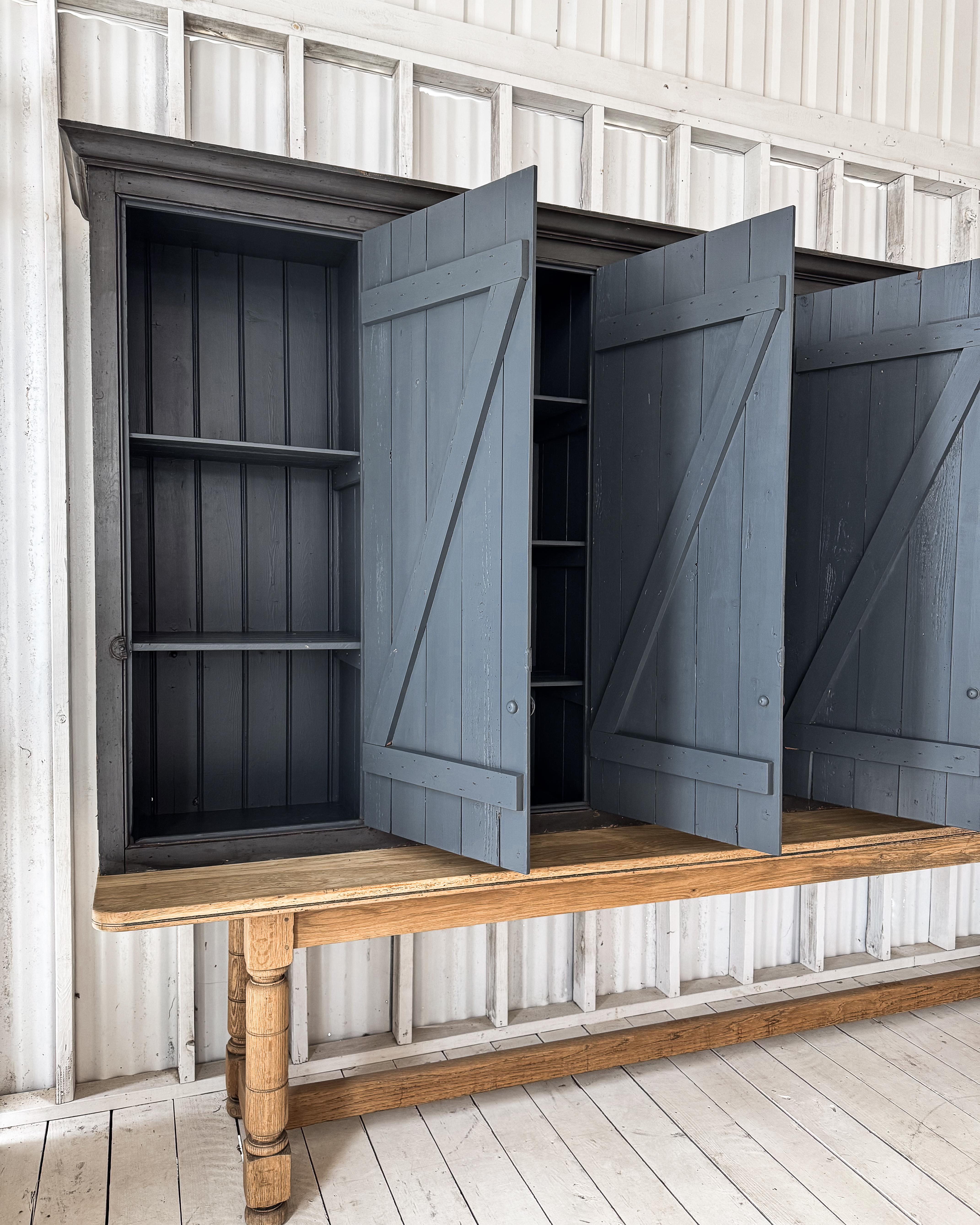 Antique Victorian English Lockers 9
