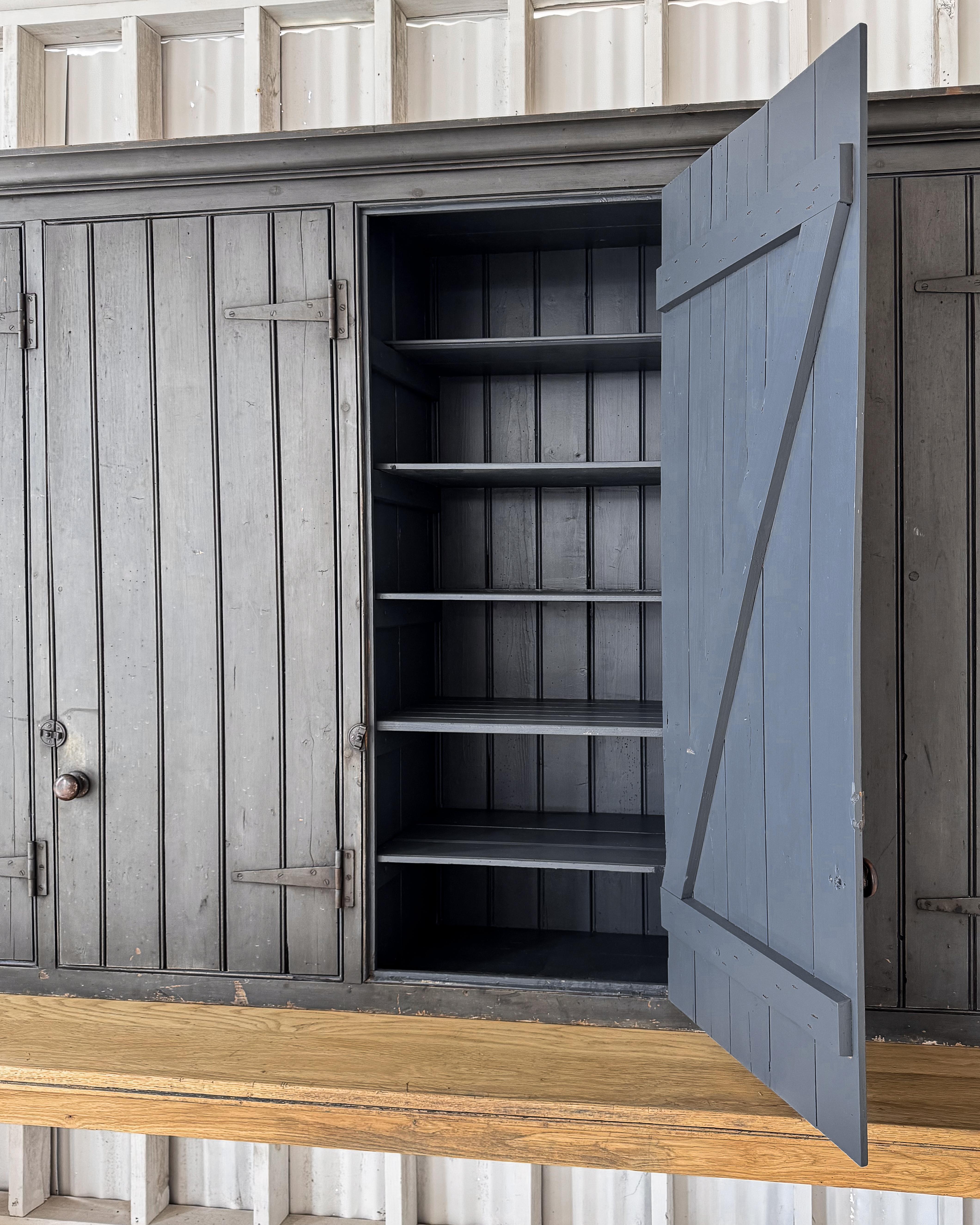Antique Victorian English Lockers 10