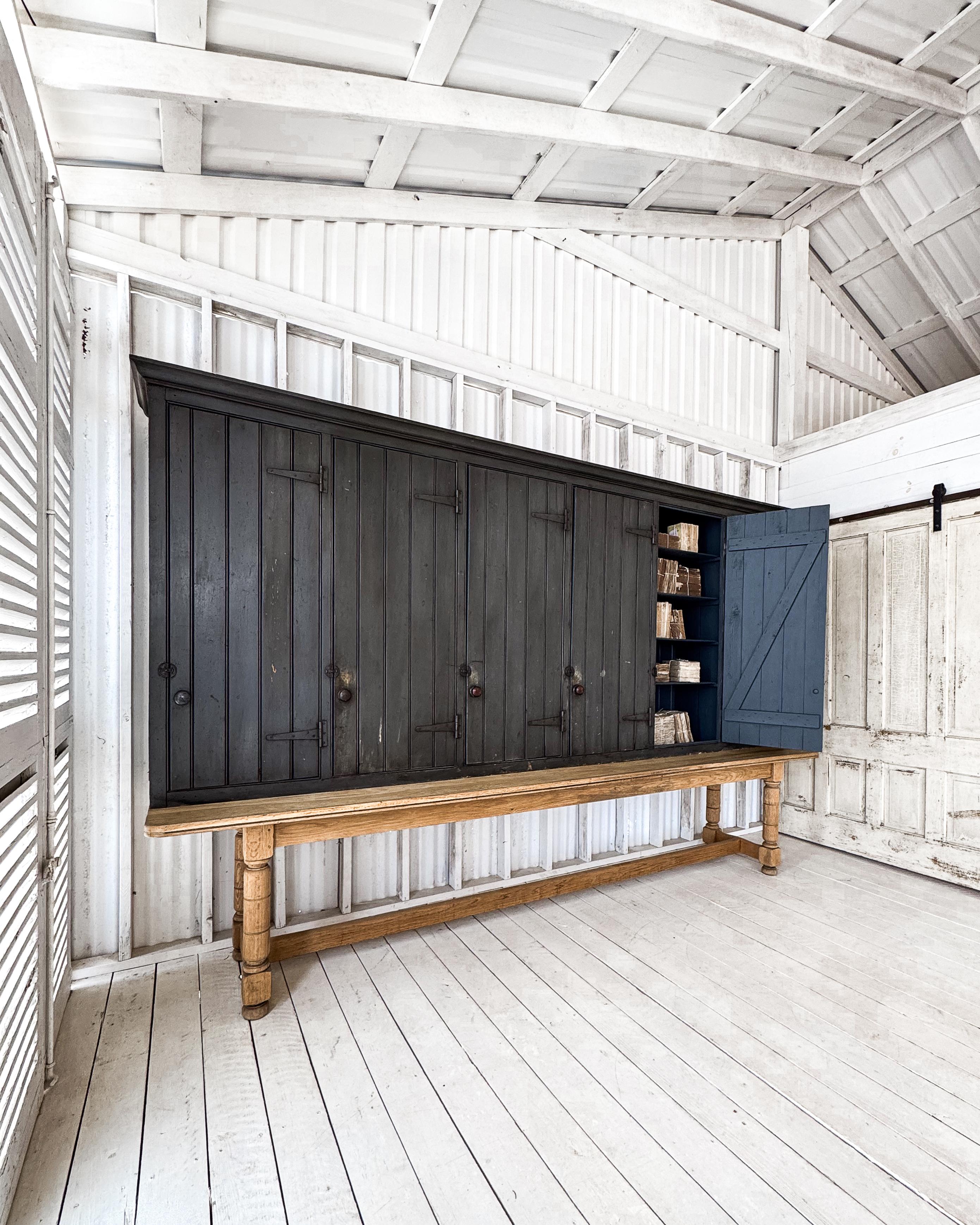 19th Century Antique Victorian English Lockers